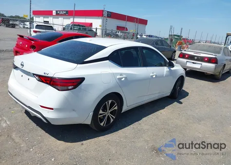 2020 Nissan Sentra Sv Xtronic Cvt z USA, uszkodzony, nr VIN 3N1AB8CV2LY242967